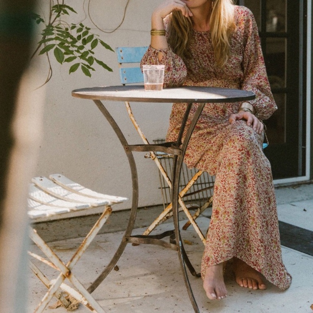 Dôen bellflower maxi dress size Large